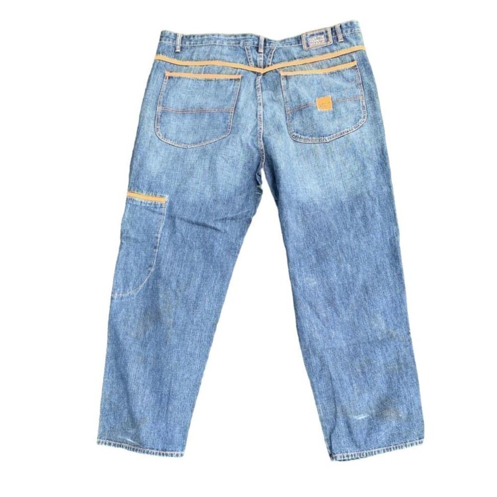 Vintage 90s Marithe Francois Girbaud Canvas Trim Designer Jeans